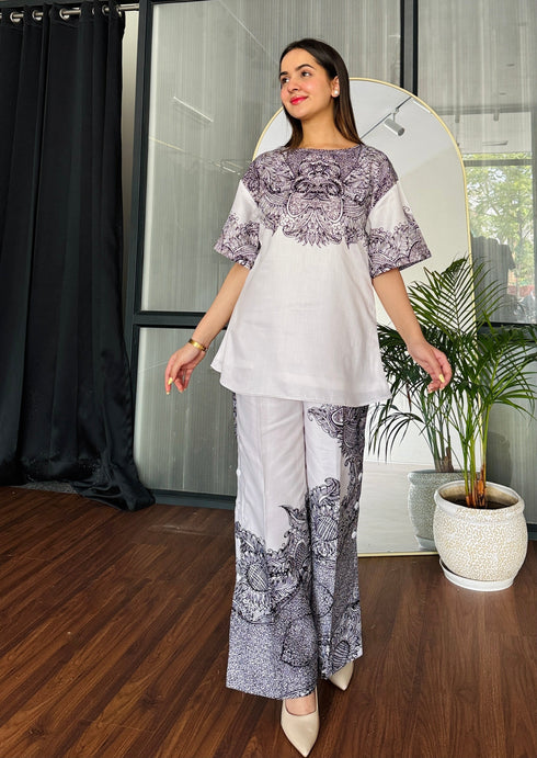 Black & White Summer Edit Co-ord Set